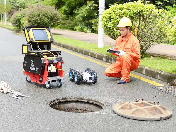 乌坡镇管道机器人检测